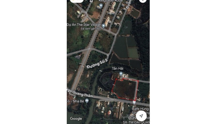 Bán Đất MT Ngô Quang Thắm Nhà Bè 14000m2 Chỉ 9tr/1m2 TL
